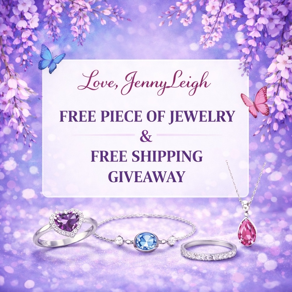 FREE PIECE OF JEWELRY & FREE SHIPPING